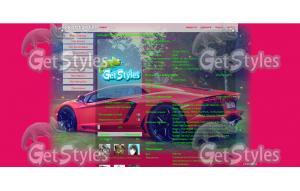lamborghini тема для контакта