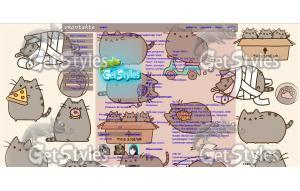 Кот Пушин тема для контакта