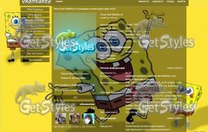 Spanch Bob тема для контакта