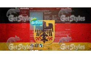 Флаг герб тема для контакта