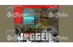 JAGGER тема для контакта
