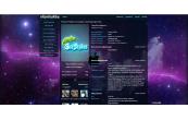 Mac OS X Lion Purple Wall
