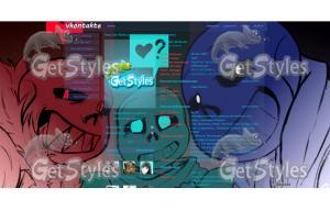 Undertale and AU тема для контакта