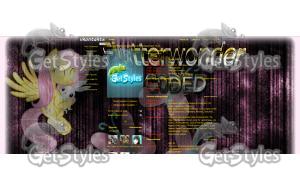 флати тема для контакта