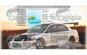 Mitsubishi evo Машины тема для контакта