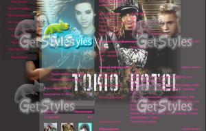 Tokio Hotel тема для контакта