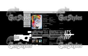 CS GO AwP тема для контакта