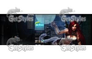 Katarina  League of Legen тема для контакта