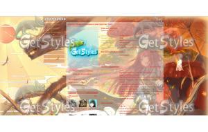 Закат тема для контакта