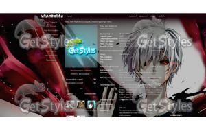 tokyo ghoul тема для контакта