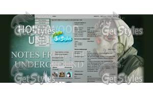 Notes From The Undergroun тема для контакта