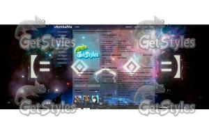 worlds kaomoji space тема для контакта