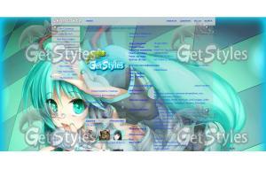 Анимешка ^_^ тема для контакта