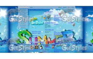 summer тема для контакта