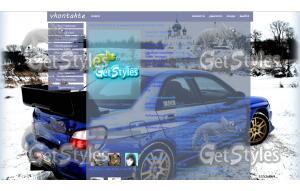 subaru wrx sti тема для контакта