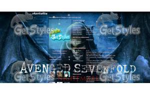 Avenged Sevenfold тема для контакта