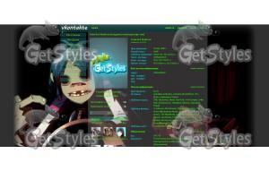 Gorillaz тема для контакта