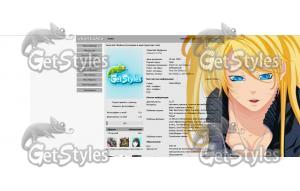 Naruto_girl тема для контакта