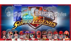 Power Rangers Super Legen тема для контакта