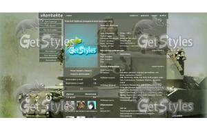 M1A1 Abrams Абрамс танк тема для контакта