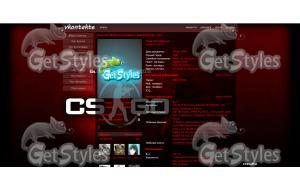 Counter Strike тема для контакта