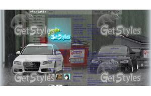 Audi бодрые тема для контакта