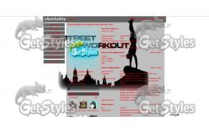 Street Workout тема для контакта