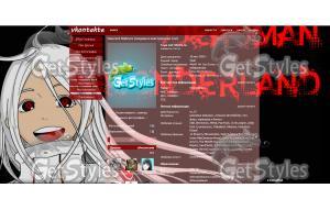 Deadmen wonderland Shiro тема для контакта