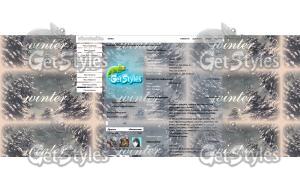 winter тема для контакта