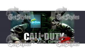 Call of Duty Black Ops 2 тема для контакта