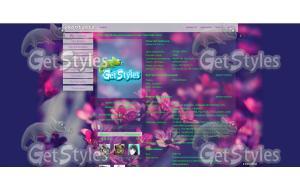 цветы тема для контакта