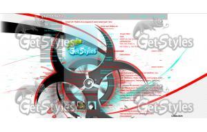 Biohazard colour Disc тема для контакта