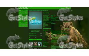 кисуня тема для контакта