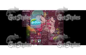Graffiti тема для контакта