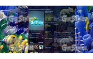 aquarium тема для контакта