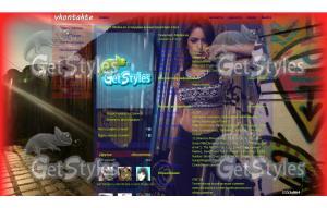 Красотка тема для контакта