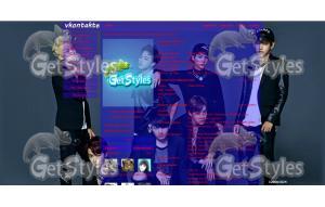 BTS DARKWILD; тема для контакта