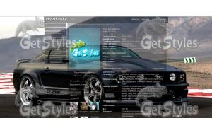 Mustang тема для контакта