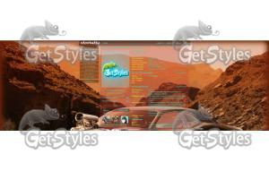 muscle car тема для контакта