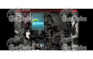 Avenged Sevenfold 1440x90 тема для контакта