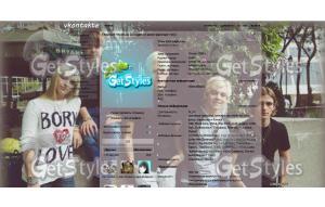 R5 ♥ тема для контакта