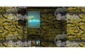 batman DC черножелтая тема для контакта