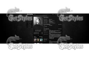 Black Texture тема для контакта