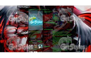 _____Girl with demonic wi тема для контакта