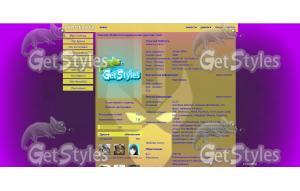 фиолетовый герой тема для контакта