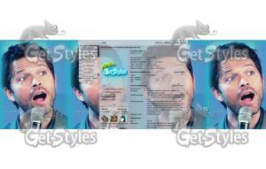 Миша Коллинз  тема для контакта