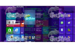 Windows 8 тема для контакта