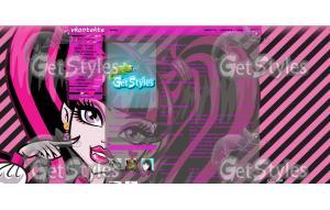 Monster High тема для контакта