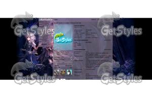 фиол тема для контакта