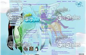 Anime Picture тема для контакта